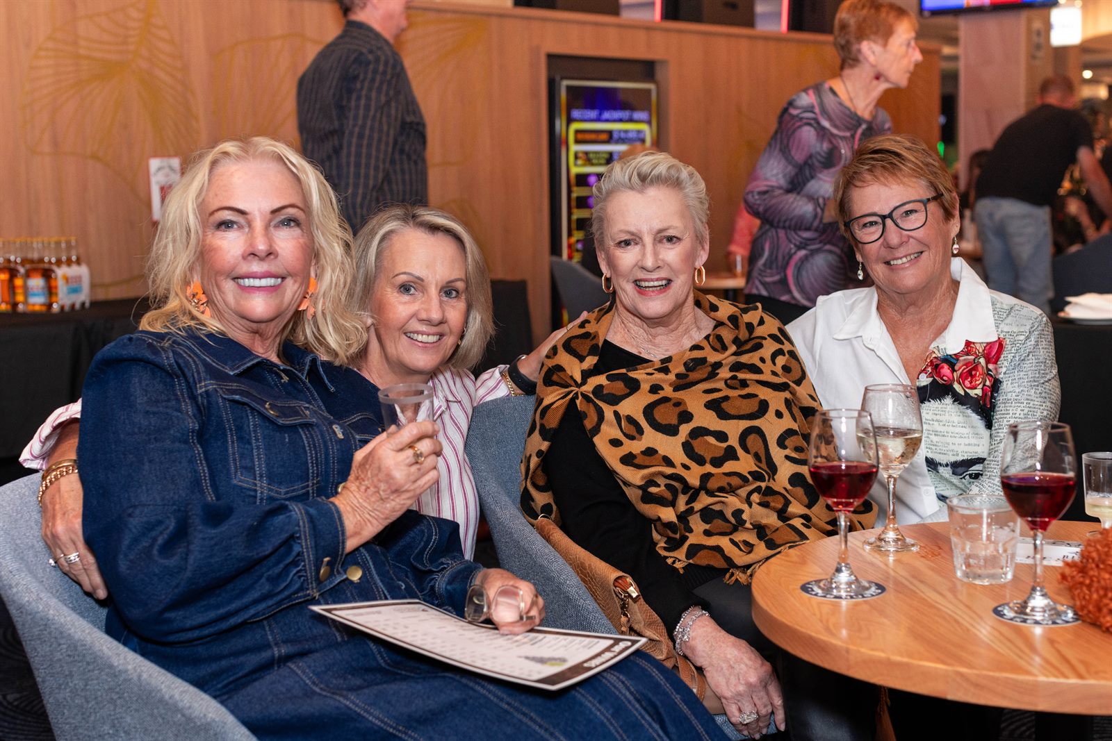 Friends raising a toast