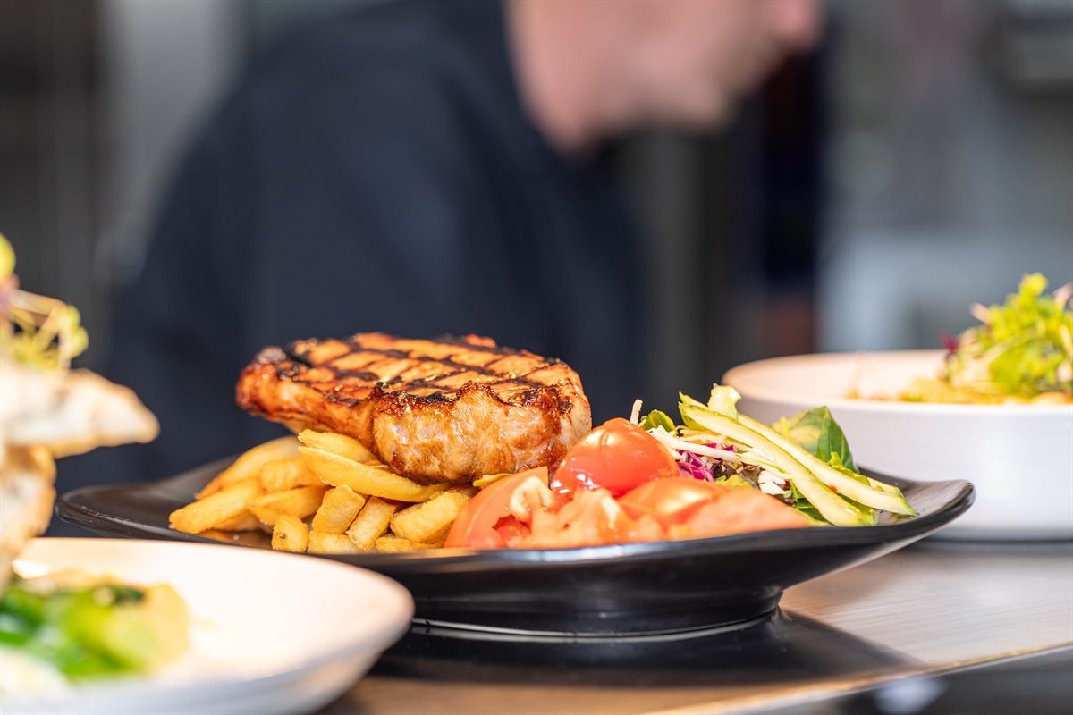 A fresh bistro plate
