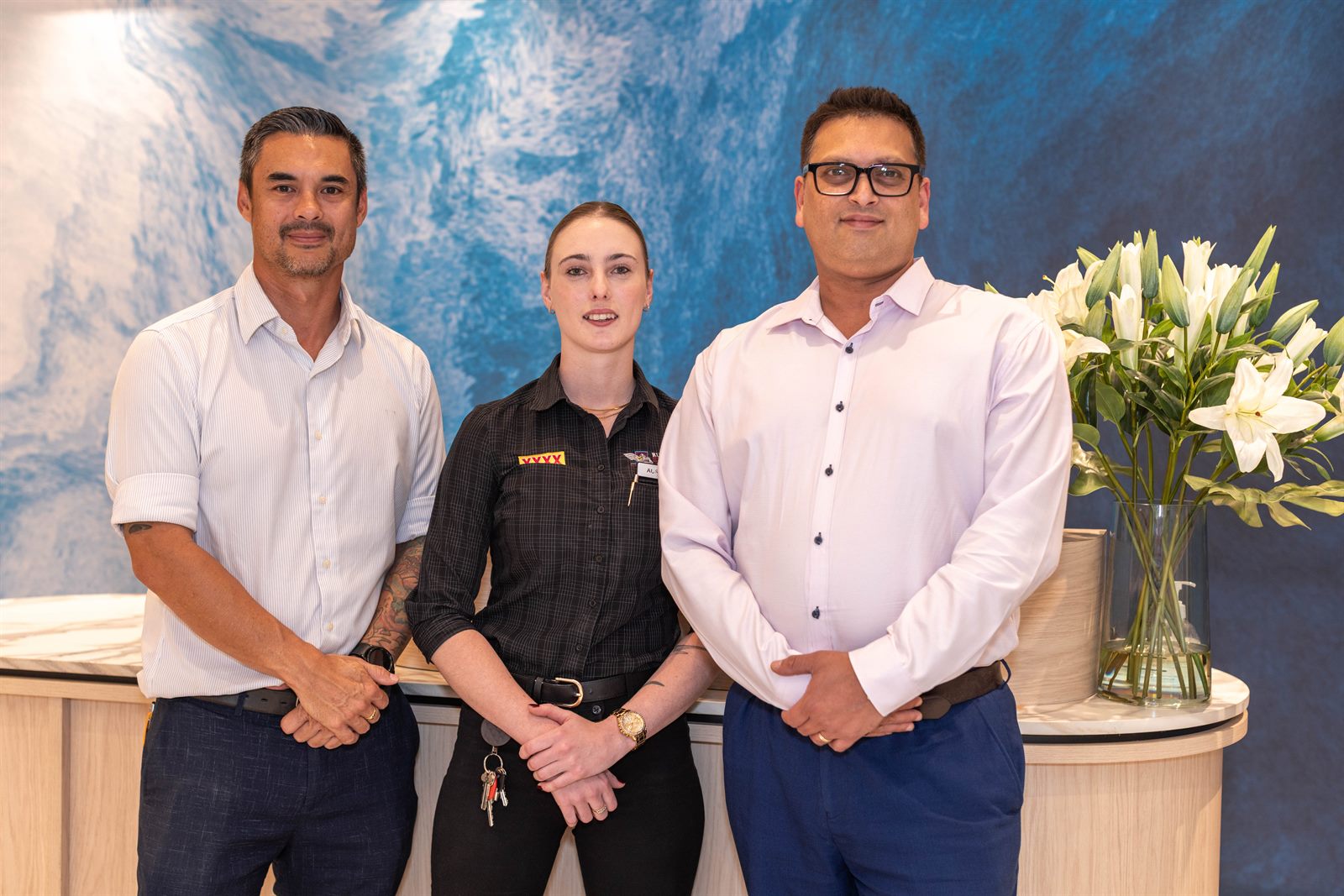 The friendly Runaway Bay team